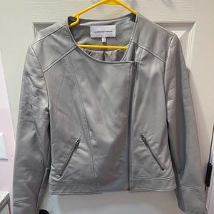 Cupcakes and Cashmere. Medium. Grey Jacket.